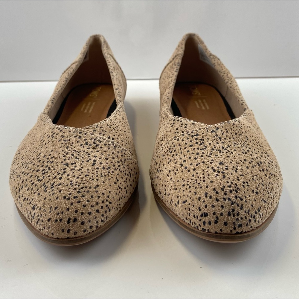 Tom’s Sand Jutti Neat Slip On Flats Casual Almond Toe Women’s Size 8.5 Shoe. - Picture 2 of 12